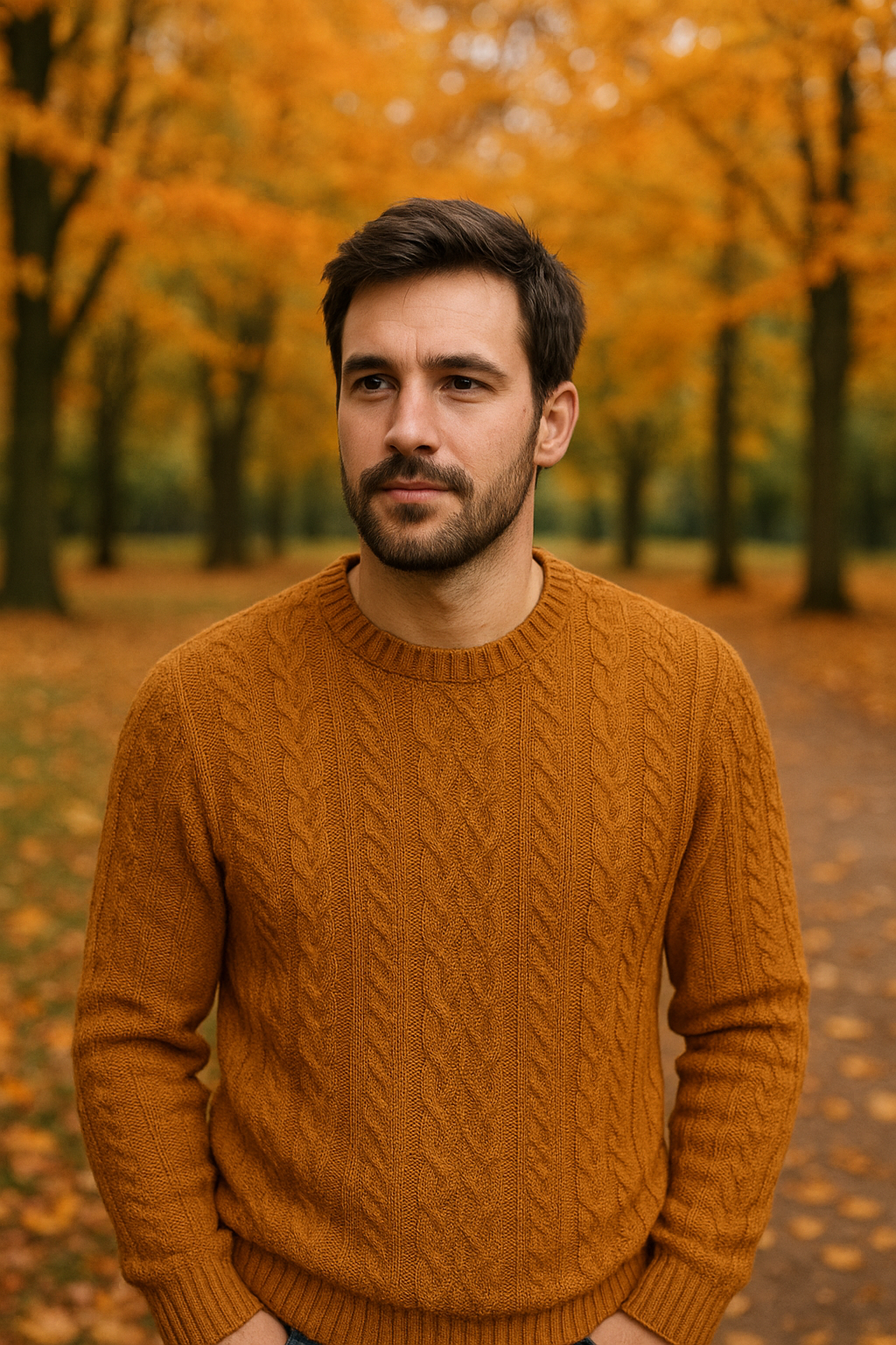 Jesienne swetry męskie